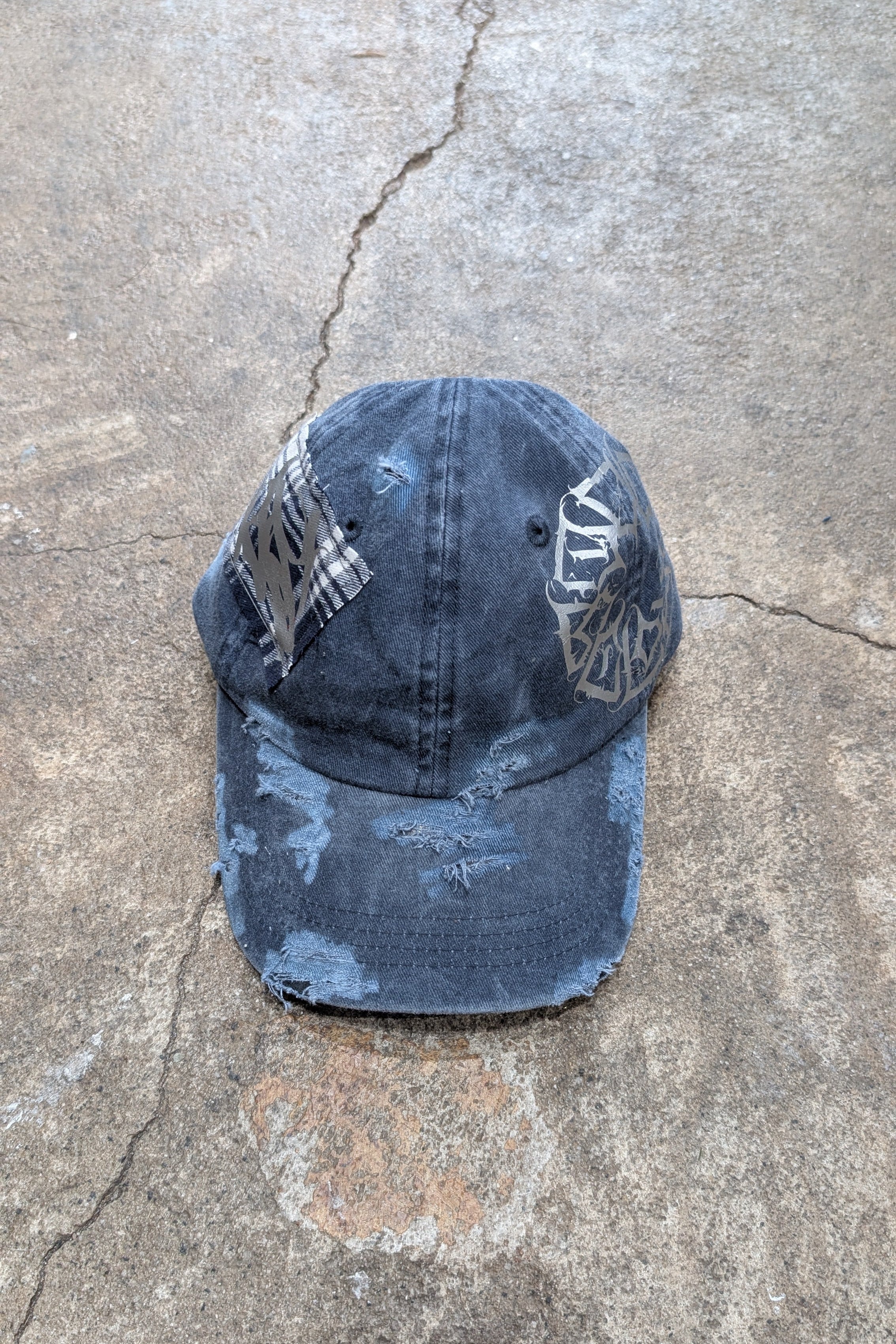 Odd Chaos Hat (Blue/Plaid)