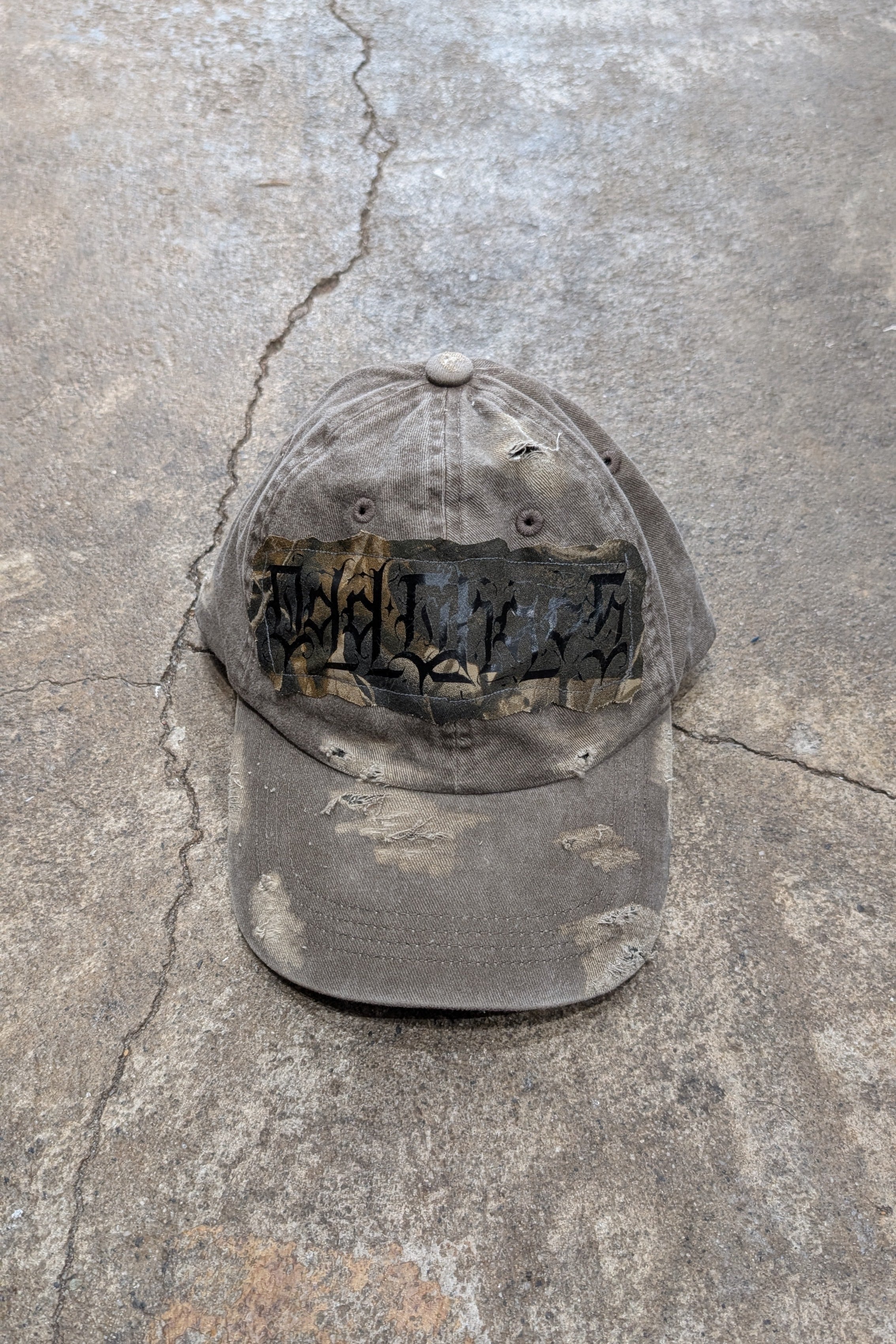 Odd Chaos Hat (Taupe/Camo)