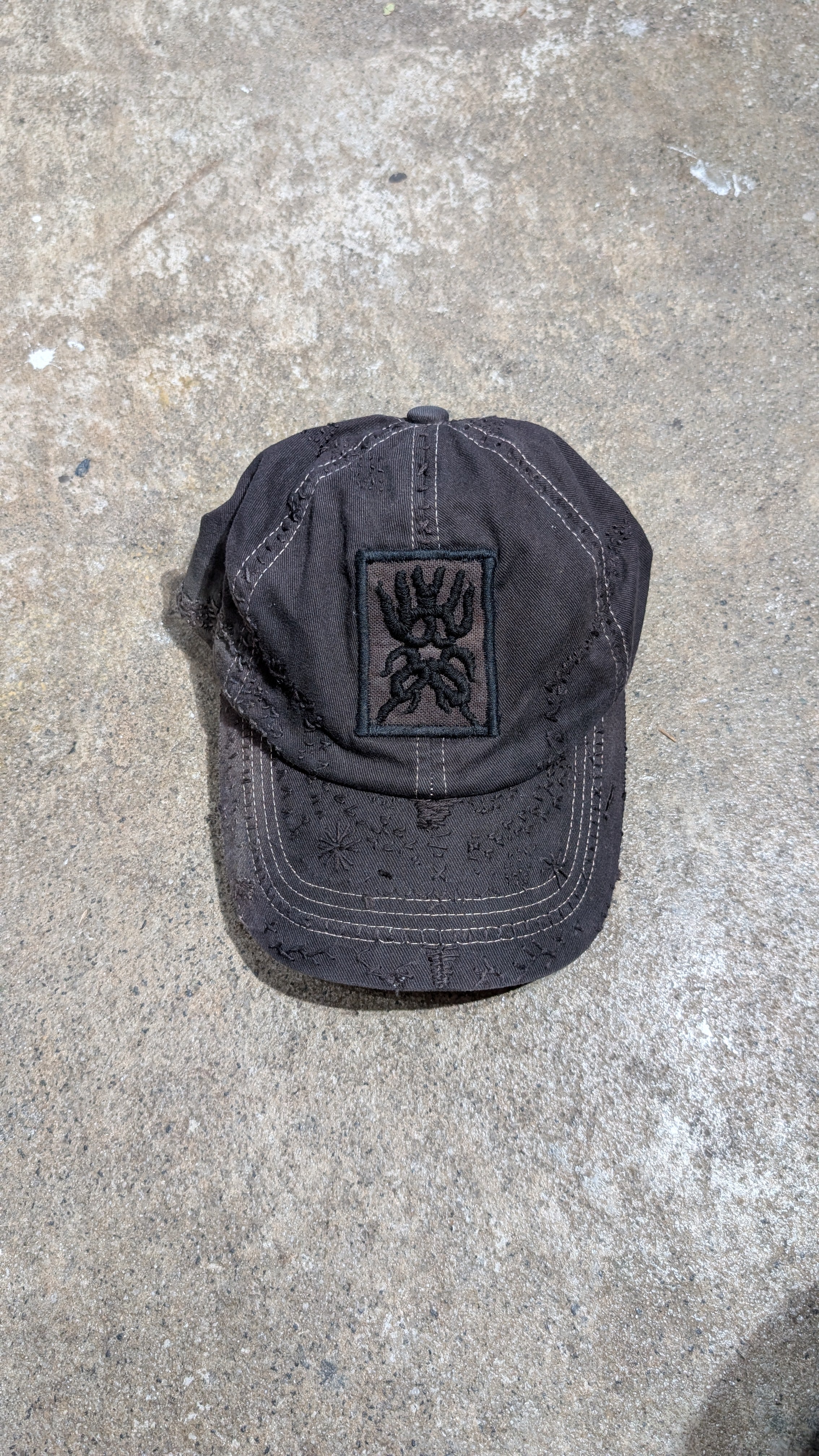 Full Embroidery Cap (Black)