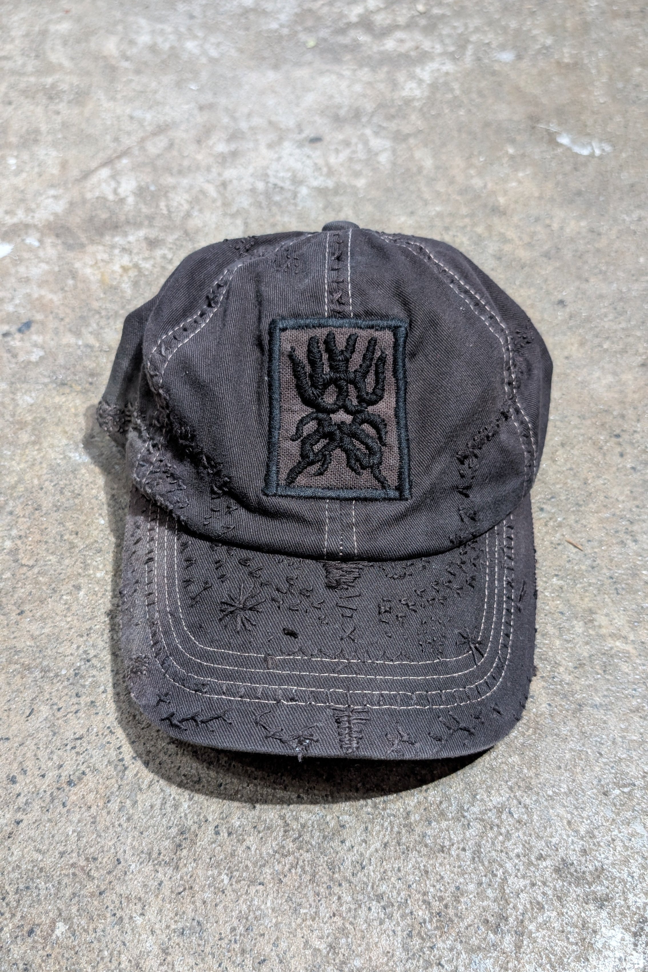 Full Embroidery Cap (Black)