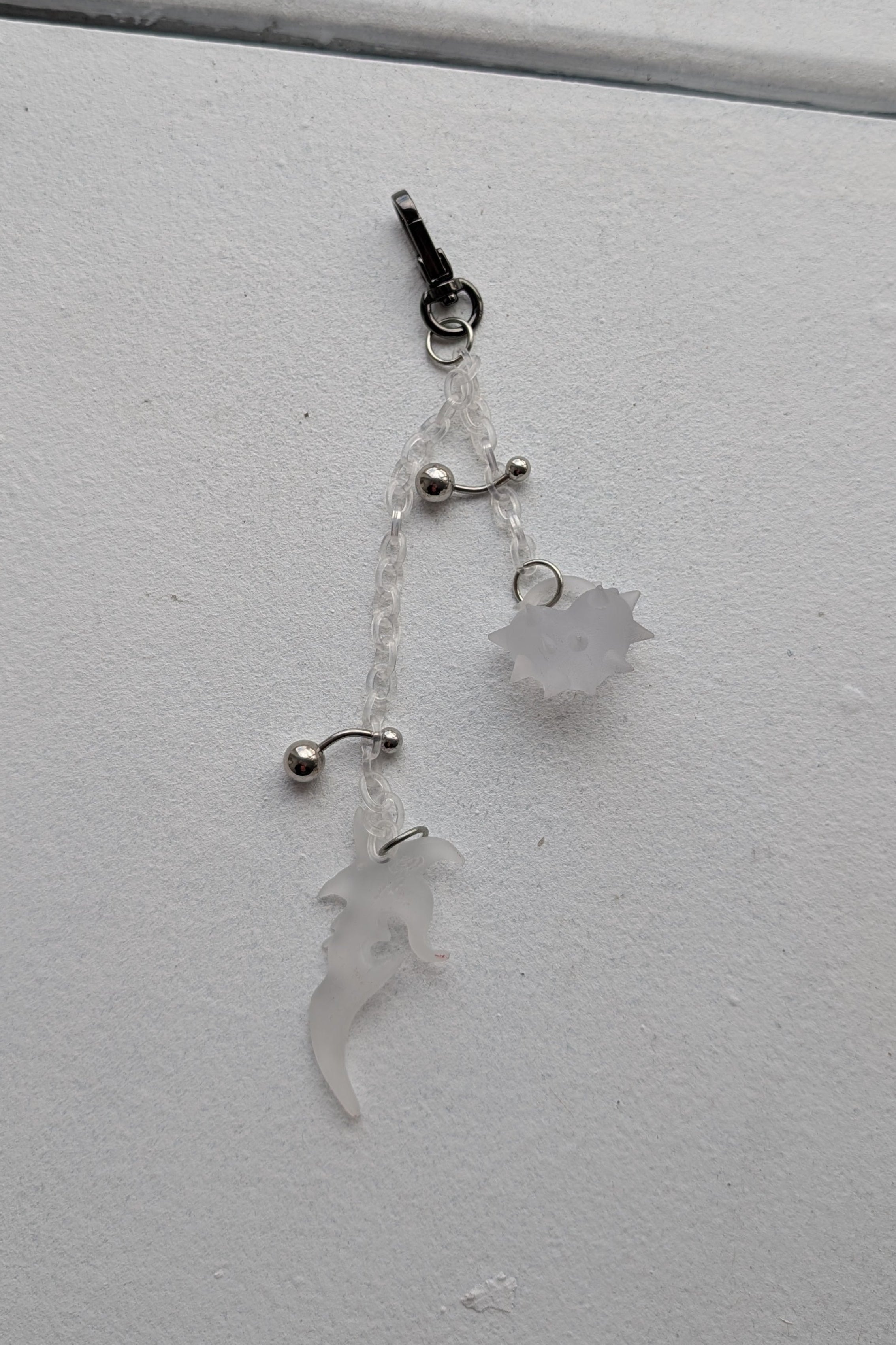 Heart and Blade Keychain