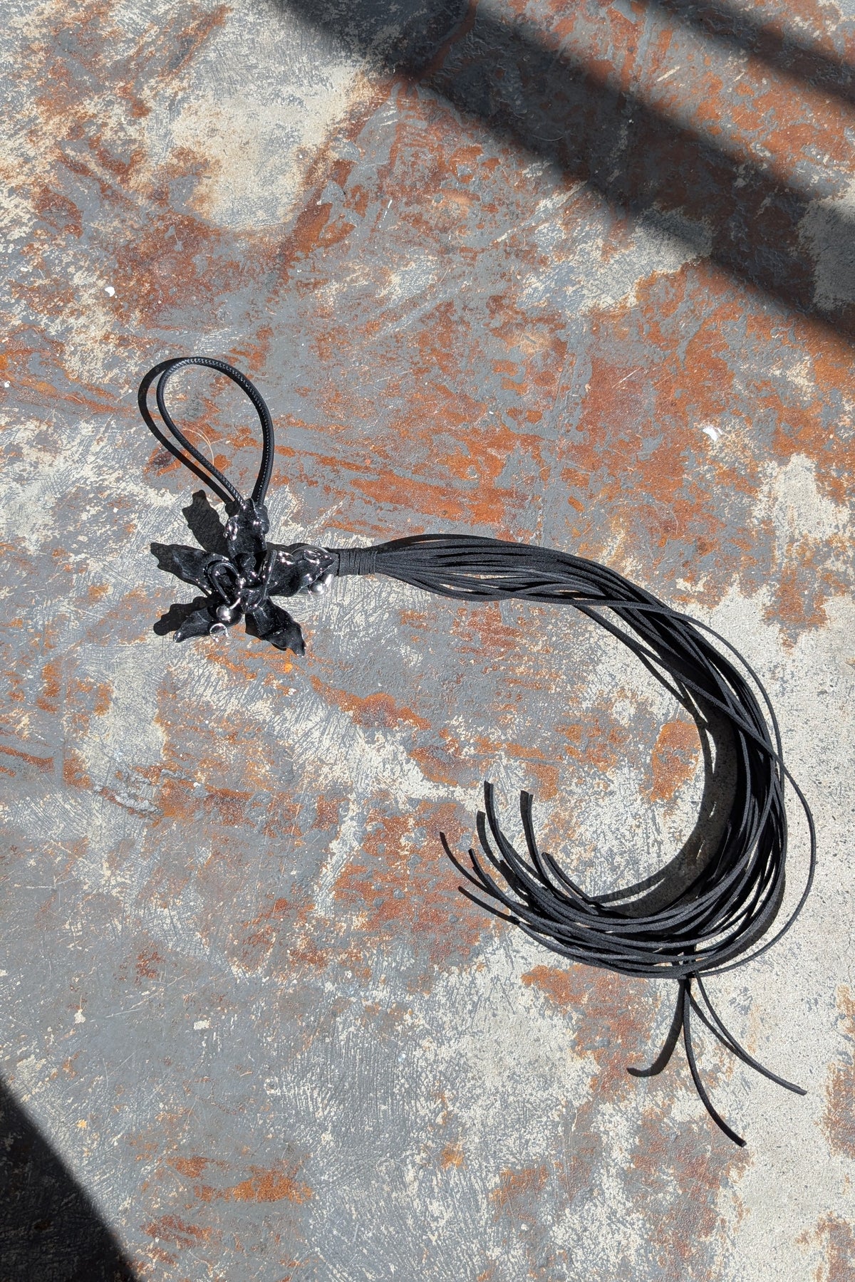 Long Tassel Orchid Bag Charm
