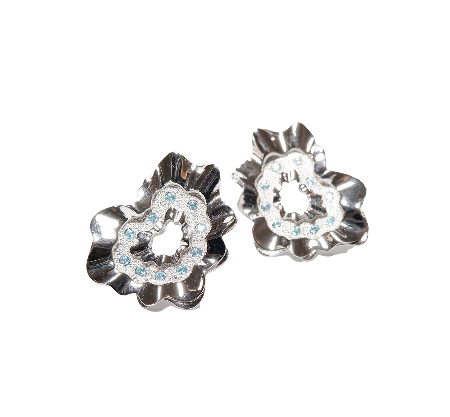 Mirelle Earrings (Blue)