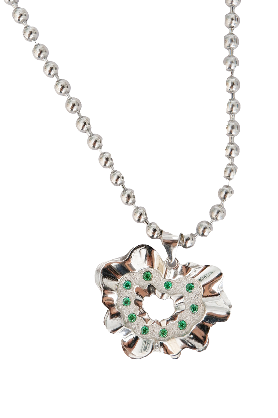 Mirelle Pendant Necklace (Green)
