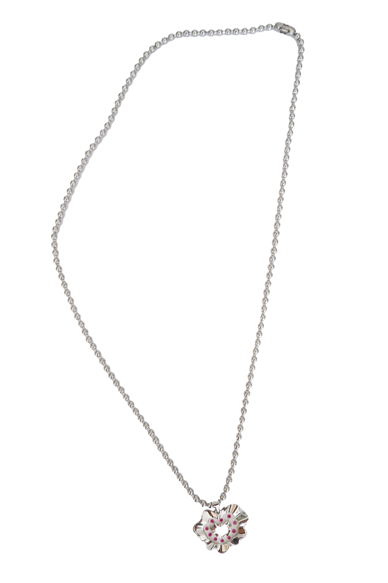 Mirelle Pendant Necklace (Pink)