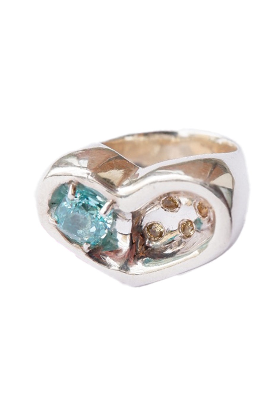 Rock and a Pond Ring