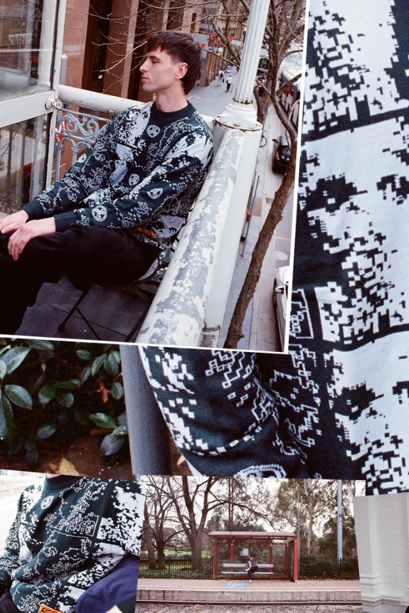 Interface Knit (Navy)