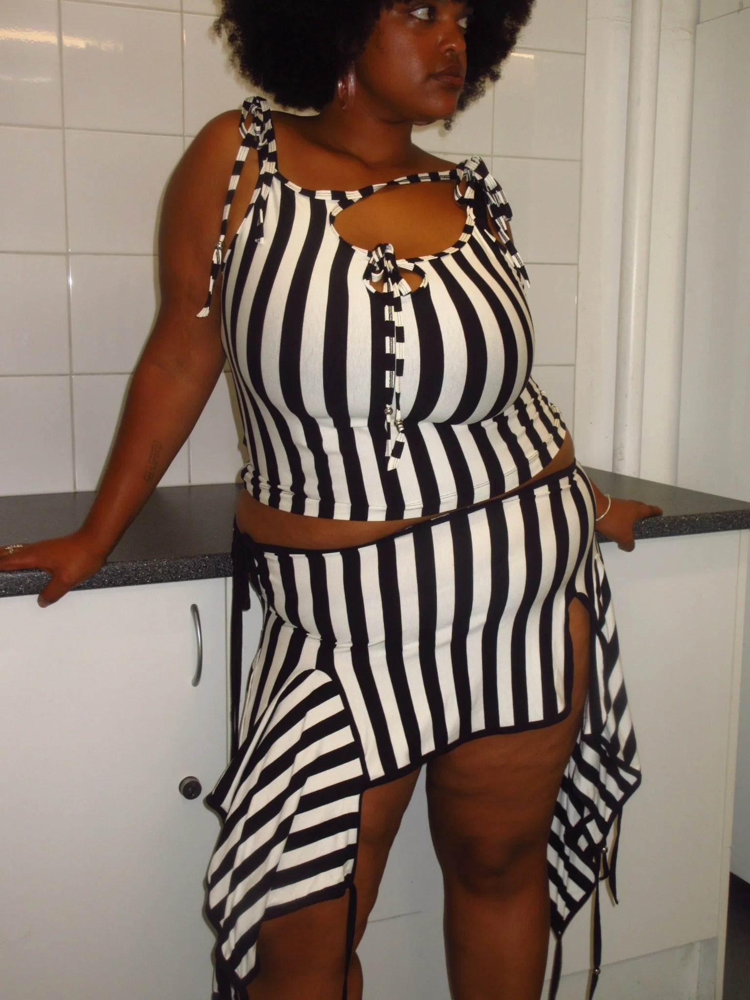 Stripe Skirt