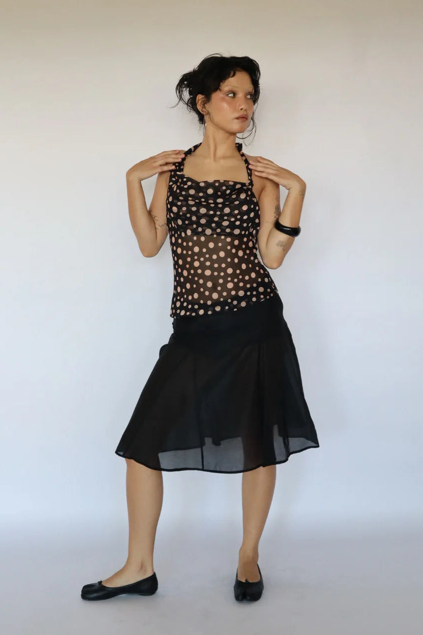 Sooki Skirt Set (Black Voile)