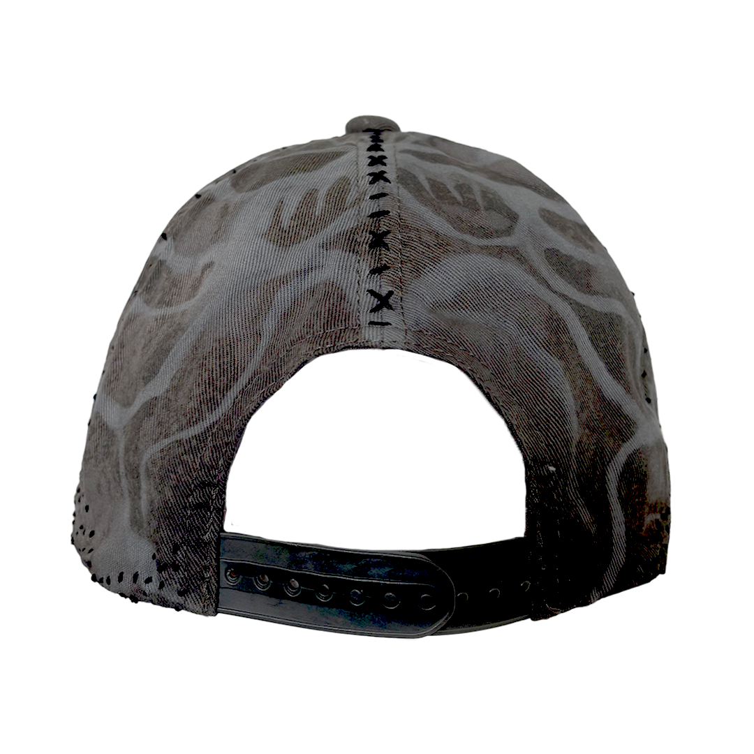 Reworked Embroidery Cap (Grey)