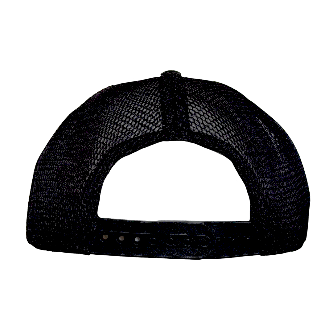 Reworked Trucker (Black/Aubergine)