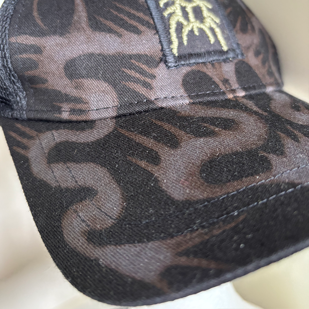 Reworked Trucker (Black/Aubergine)
