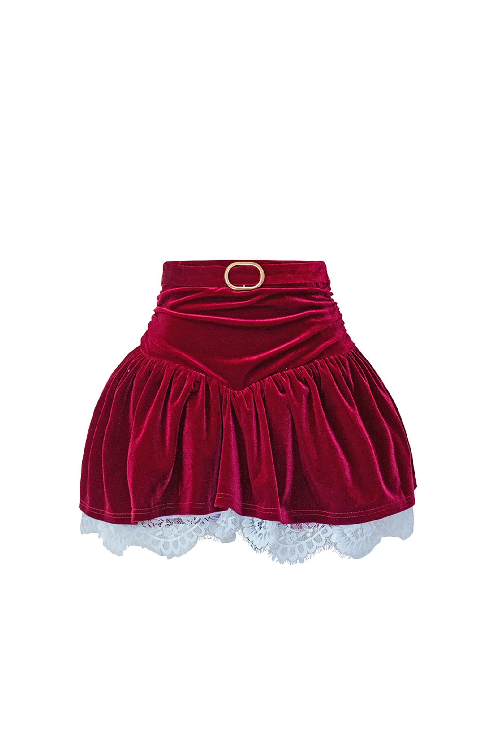 The Fancy Skirt (Burgundy)