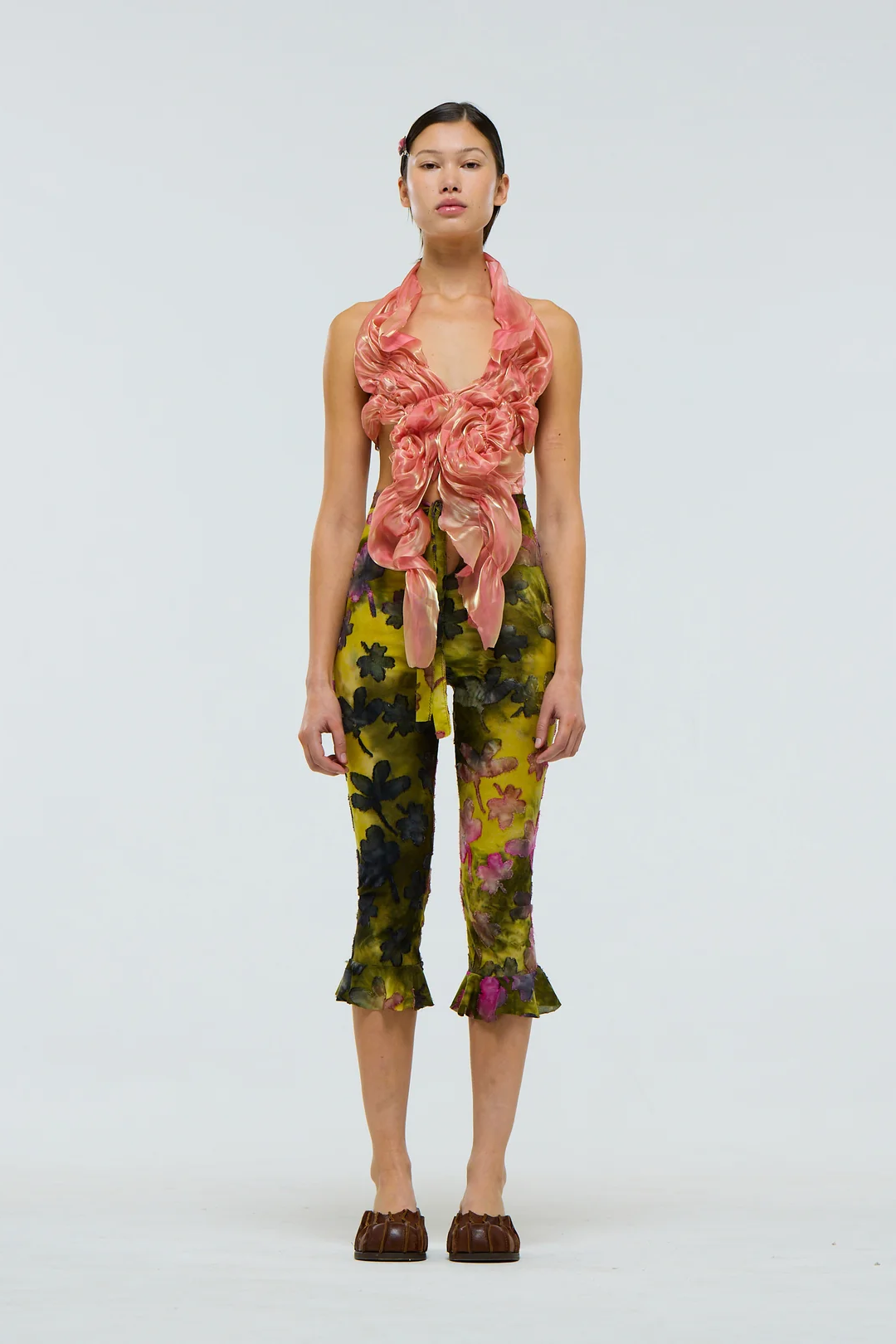 Garden Frill Capris