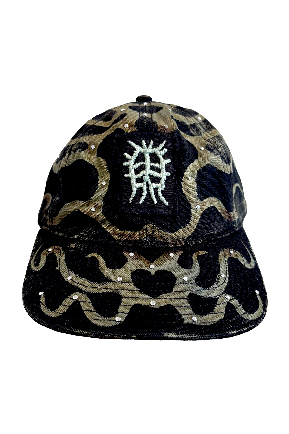 Olive Crystal Cap