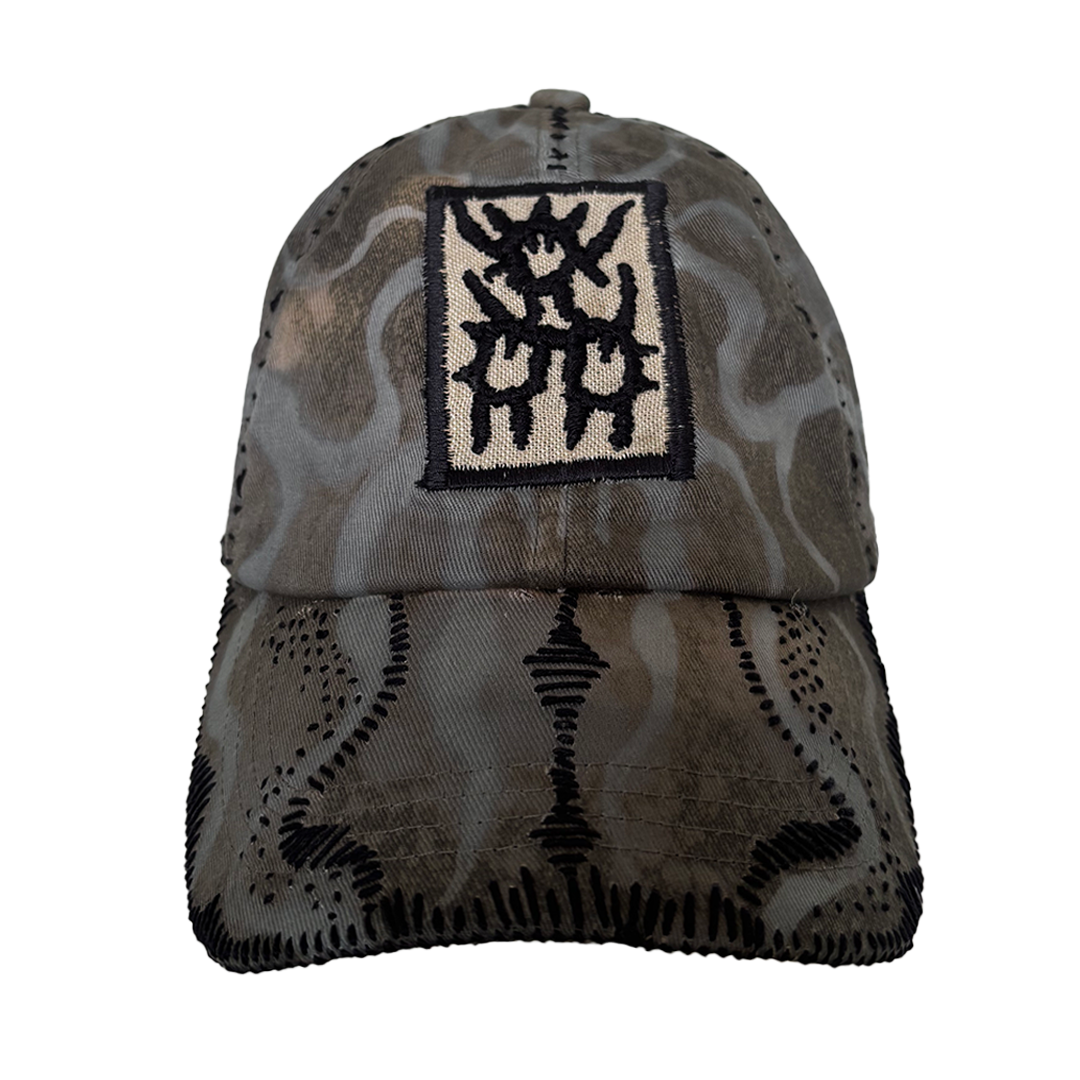 Reworked Embroidery Cap (Grey)