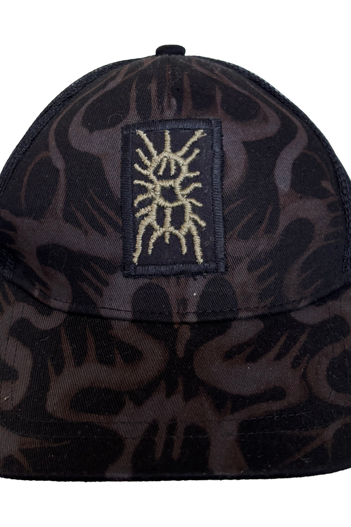 Reworked Trucker (Black/Aubergine)