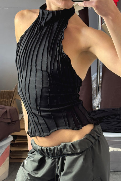 Halter Top (Black)