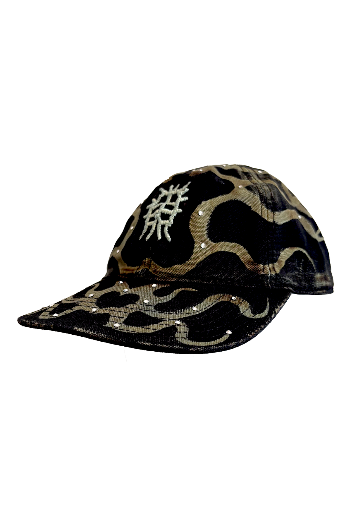 Olive Crystal Cap