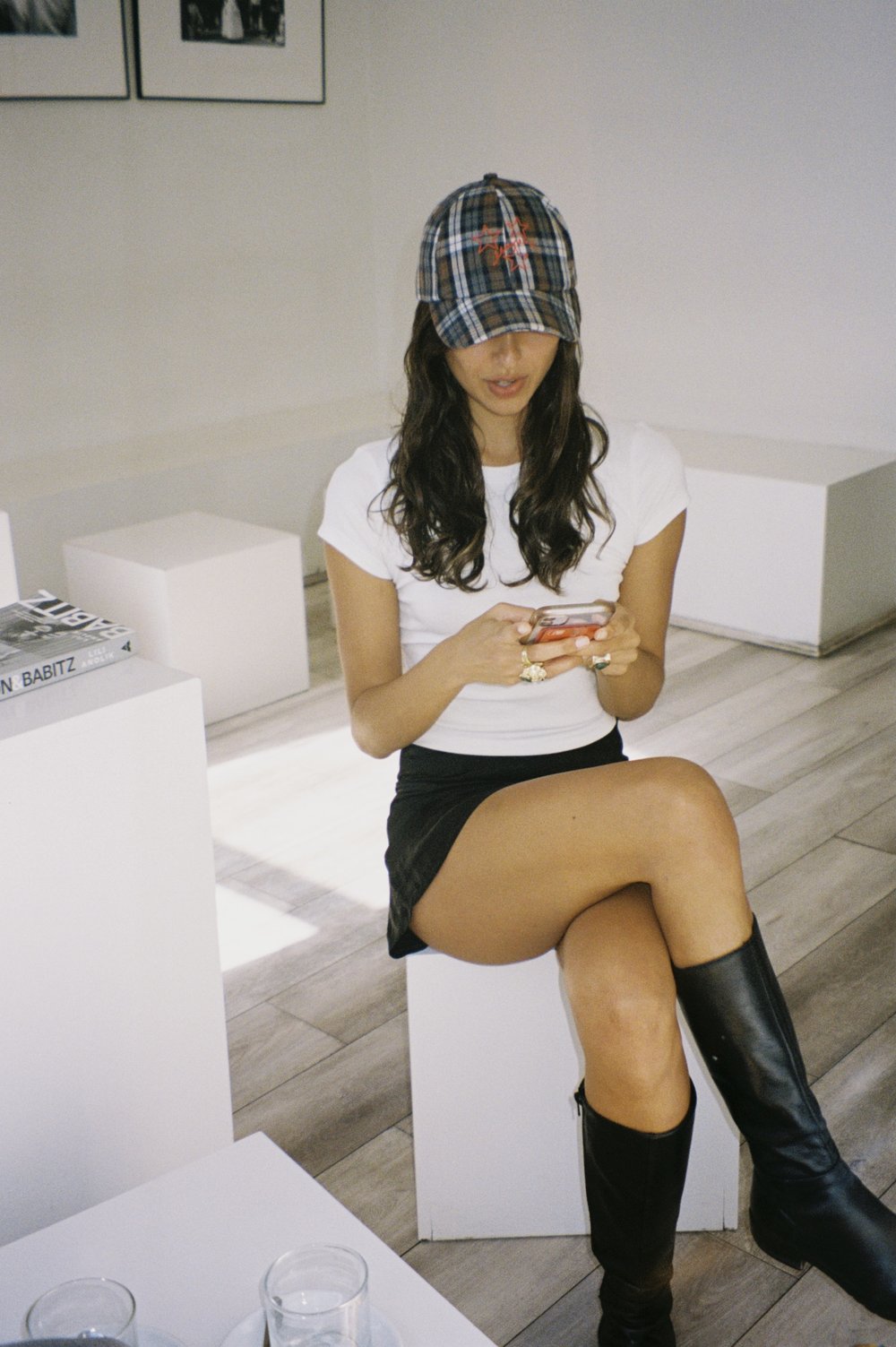 Plaid Cap