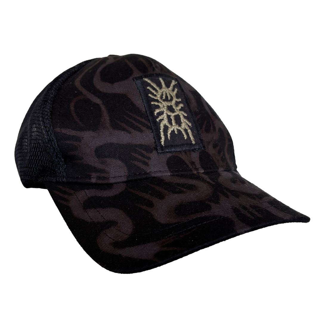 Reworked Trucker (Black/Aubergine)