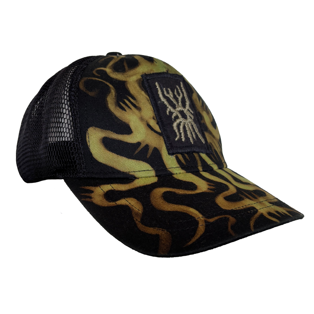Reworked Trucker (Black/Flame)
