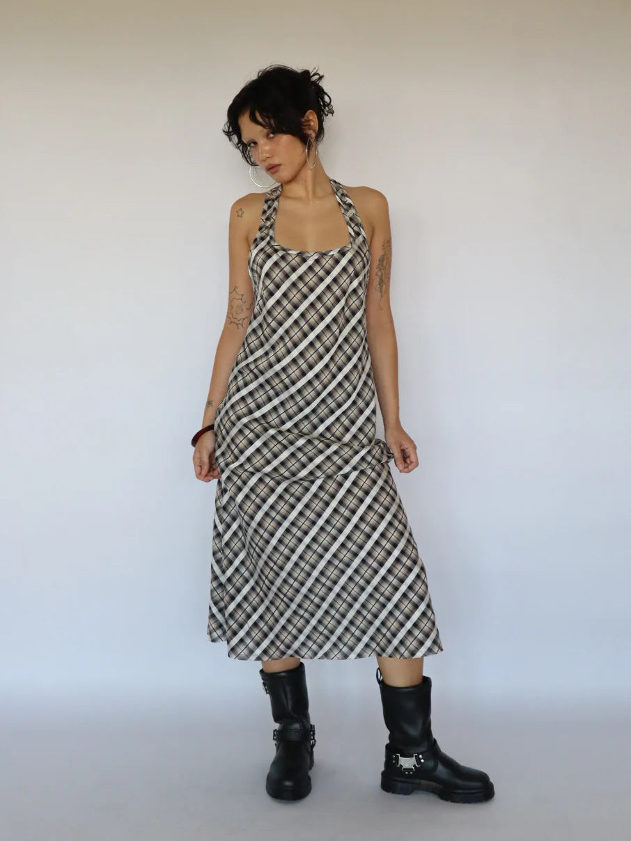 Siren Dress (Plaid)