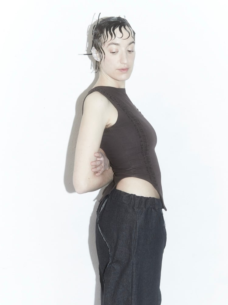 Frill Vest