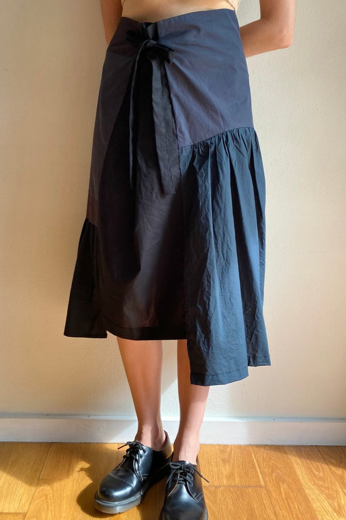 Tie Frill Skirt